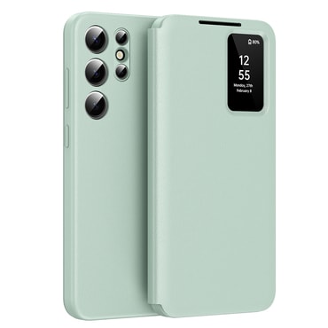 Nyitható tok Techsuit "SmartView" Samsung Galaxy S23 Ultra készülékekhez - green