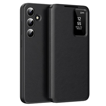 Nyitható tok Techsuit "SmartView" Samsung Galaxy S24 készülékekhez - black