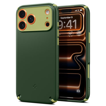 Tok Spigen "Nano Pop Hybrid Mag" iPhone 17 Pro Max készülékekhez - avo green