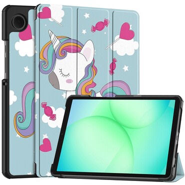Techsuit "FoldPro" tok Samsung Galaxy Tab A9 / Tab A11 - unicorn