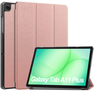 Techsuit "FoldPro" tok Samsung Galaxy Tab A9 Plus / Tab A11 Plus - rose gold