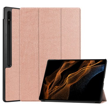 Techsuit "FoldPro" tok Samsung Galaxy Tab S8 Ultra / S9 Ultra / S10 Ultra - rose gold
