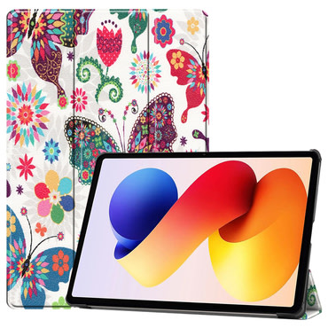 Techsuit "FoldPro" tok Xiaomi Redmi Pad 2 Pro - butterfly