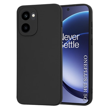 Techsuit SoftFlex szilikon tok OnePlus 15R készülékhez - fekete