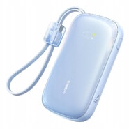 Power bank 10000mAh 22.5W beépített kábellel Baseus „EnerFill Qpow3 Ultra” – galaxy blue