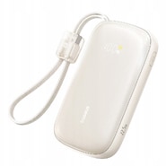 Power bank 10000mAh 22.5W beépített kábellel Baseus „EnerFill Qpow3 Ultra” – natural titanium