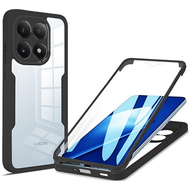 Hibrid tok Techsuit "ColorVerse 360" teljes körű védelemmel Xiaomi 17 - hoz - fekete