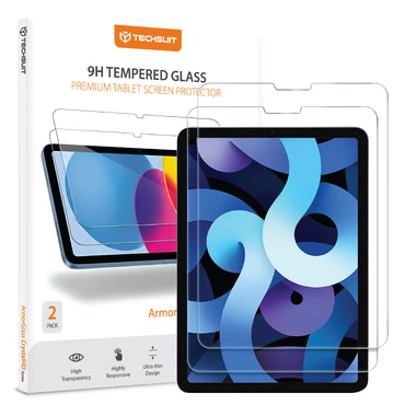 Techsuit ArmorGlass CrystalHD védőüveg 2 db-os csomag - iPad Pro 11 2018 / iPad Air 2020 /  iPad Air 2022 /  iPad Air 11 2024 készülékhez