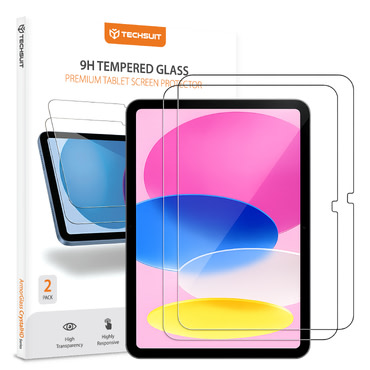 Techsuit ArmorGlass CrystalHD védőüveg 2 db-os csomag - iPad 10.9 2022 / iPad 2025 készülékhez