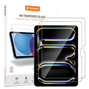Techsuit ArmorGlass CrystalHD védőüveg 2 db-os csomag - iPad Pro 11 2024 / iPad Pro 11 2025 készülékhez