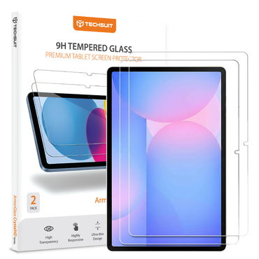 Techsuit ArmorGlass CrystalHD védőüveg 2 db-os csomag - Samsung Galaxy Tab S10 FE Plus készülékhez