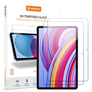Techsuit ArmorGlass CrystalHD védőüveg 2 db-os csomag - Xiaomi Redmi Pad Pro / Redmi Pad Pro 5G / Poco Pad készülékhez