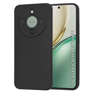 Techsuit SoftFlex szilikon tok Honor Magic8 Lite készülékhez - fekete