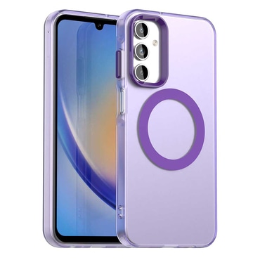 Hibrid tok Techsuit "CandyCase MagSafe" Samsung Galaxy A15 készülékekhez - purple
