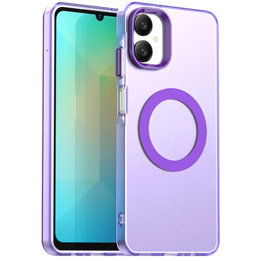 Hibrid tok Techsuit "CandyCase MagSafe" Samsung Galaxy A06 készülékekhez - purple