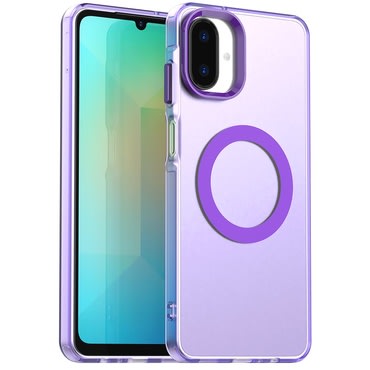 Hibrid tok Techsuit "CandyCase MagSafe" Samsung Galaxy A07 készülékekhez - purple