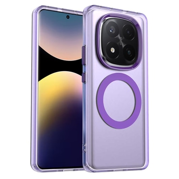 Hibrid tok Techsuit "CandyCase MagSafe" Xiaomi Redmi Note 14 Pro Plus 5G készülékekhez - purple