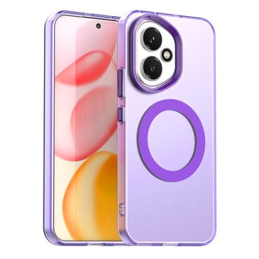 Hibrid tok Techsuit "CandyCase MagSafe" Honor 400 készülékekhez - purple