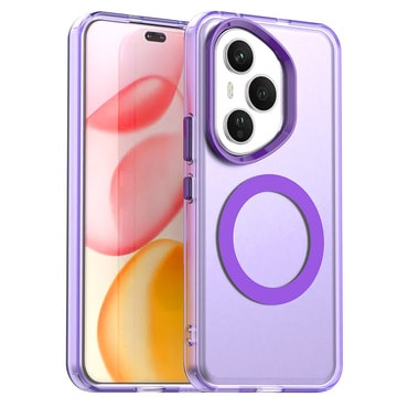 Hibrid tok Techsuit "CandyCase MagSafe" Honor 400 Pro készülékekhez - purple