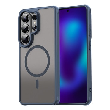 Hibrid tok "HaloFrost II MagSafe" Samsung Galaxy S26 Ultra készülékekhez - navy blue
