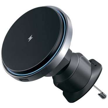 Proove „Magic Circle Pro” MagSafe Qi2 15W autós telefontartó szellőzőrácsra – fekete
