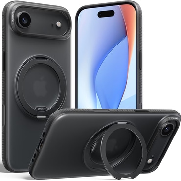 Prémium tok Torras "Ostand R Fitness" iPhone Air készülékekhez - black