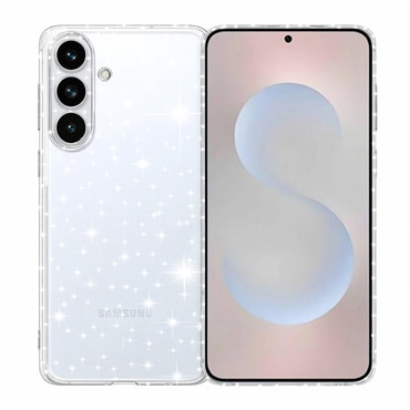 Átlátszó TPU gél tok Techsuit "SparkleSkin” Samsung Galaxy S26 készülékekhez