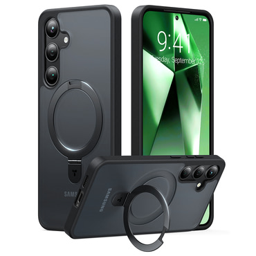 Prémium tok Torras "Ostand" Samsung Galaxy S24 készülékekhez - black