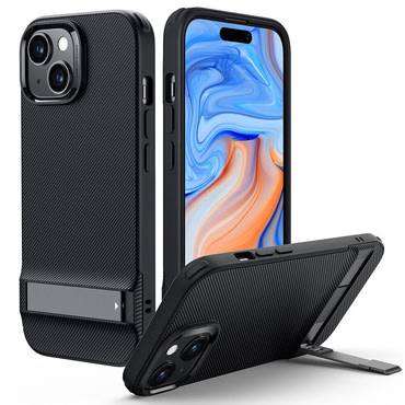 Hibrid tok ESR "Classic Hybrid HaloLock" iPhone 15 Plus készülékekhez - translucent black