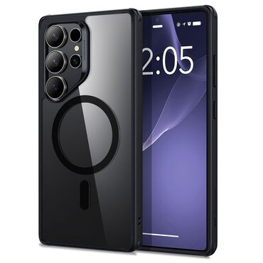 Hibrid tok ESR "Classic Hybrid HaloLock" Samsung Galaxy S25 Ultra készülékekhez - clear black