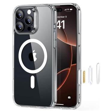 Hibrid tok ESR "Classic Hybrid HaloLock" iPhone 16 Pro készülékekhez - clear