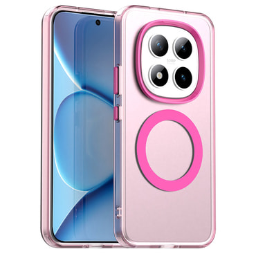 Hibrid tok Techsuit "CandyCase MagSafe" Xiaomi Redmi Note 15 Pro Plus / Poco M8 Pro készülékekhez - pink