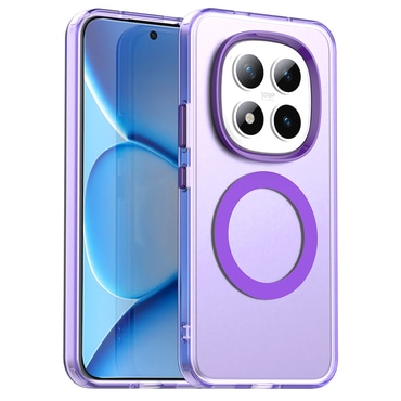 Hibrid tok Techsuit "CandyCase MagSafe" Xiaomi Redmi Note 15 Pro Plus / Poco M8 Pro készülékekhez - purple