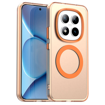 Hibrid tok Techsuit "CandyCase MagSafe" Xiaomi Redmi Note 15 Pro Plus / Poco M8 Pro készülékekhez - orange