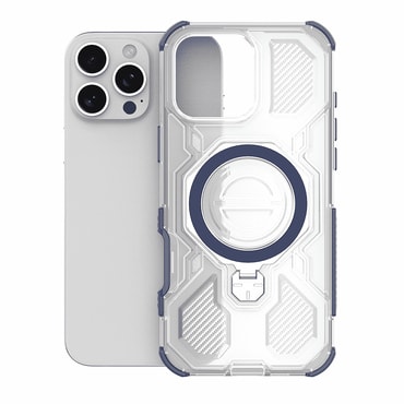 Hibrid tok "Carbon Shield Pro" Samsung Galaxy S26 Plus készülékekhez - blue transparent