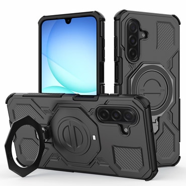 Hibrid tok "Carbon Shield Pro" Samsung Galaxy A17 5G / A17 4G készülékekhez - black