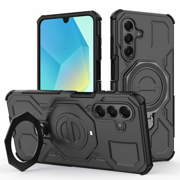 Hibrid tok "Carbon Shield Pro" Samsung Galaxy A16 4G / A16 5G készülékekhez - black