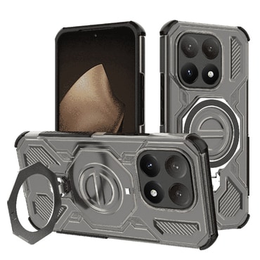 Hibrid tok "Carbon Shield Pro" Xiaomi 15T készülékekhez - smoke black