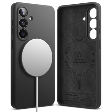 Tok Ringke "Silicone Magnetic" Samsung Galaxy S26 készülékekhez - black