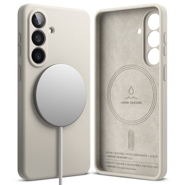 Tok Ringke "Silicone Magnetic" Samsung Galaxy S26 készülékekhez - stone