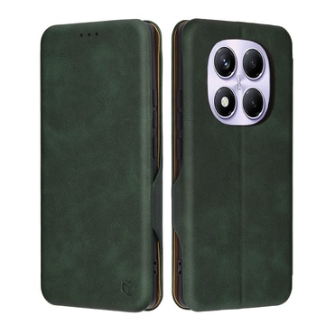 Techsuit "Safe Wallet Plus" tok Xiaomi Redmi Note 14 Pro 4G készülékhez - zöld