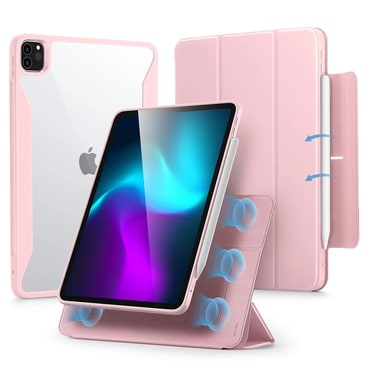 ESR "Rebound Hybrid 360" mágneses 2 az 1-ben tok iPad Pro 11 2024 / iPad Pro 11 2025 készülékhez - pink
