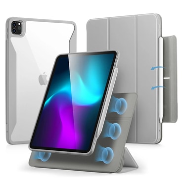ESR "Rebound Hybrid 360" mágneses 2 az 1-ben tok iPad Pro 11 2024 / iPad Pro 11 2025 készülékhez - grey