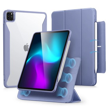 ESR "Rebound Hybrid 360" mágneses 2 az 1-ben tok iPad Pro 11 2024 / iPad Pro 11 2025 készülékhez - lavender