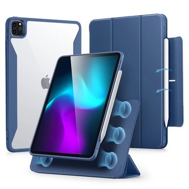 ESR "Rebound Hybrid 360" mágneses 2 az 1-ben tok iPad Pro 11 2024 / iPad Pro 11 2025 készülékhez - navy blue