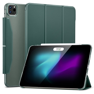 ESR "Ascend Trifold" mágneses tok iPad Pro 13 2024 / iPad Pro 13 2025 készülékhez - forest green
