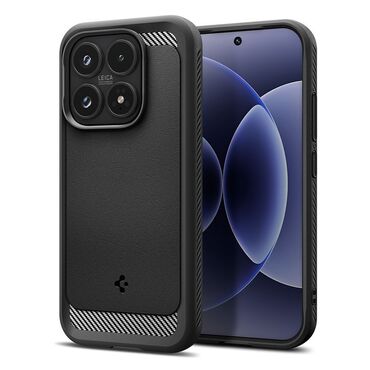 Tok Spigen "Rugged Armor" Xiaomi 17 készülékekhez - black
