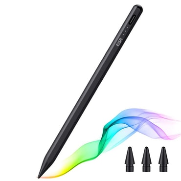 ESR Pen "Active Stylus" stylus toll iPadhez - Bluetooth, mágneses rögzítés, USB-C - black