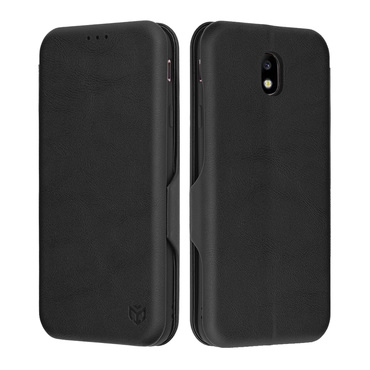 Nyitható tok Techsuit "Safe Wallet Plus" Samsung Galaxy J7 2017 készülékekhez - fekete