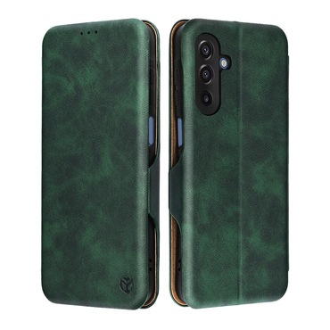 Nyitható tok Techsuit "Safe Wallet Plus" Samsung Galaxy A17 4G / A17 5G készülékekhez - zöld